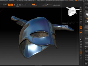 viking helmet-3d print model Model do druku 3D