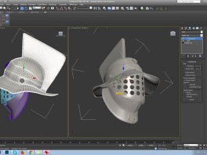 Gladiator helmet-3d print model 3D-Druckmodell