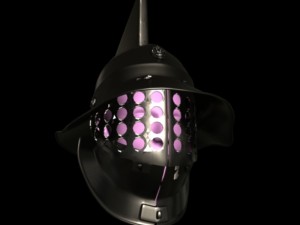 Gladiator helmet-3d print model Model do druku 3D