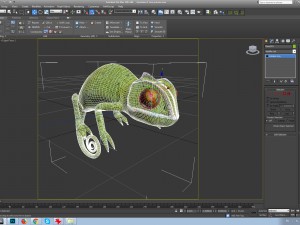 chameleon 3D Модель
