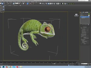 chameleon 3D Model