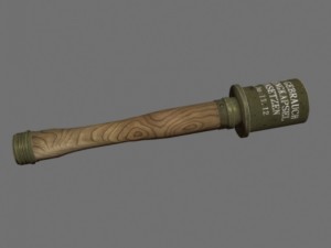 grenade ww2 3D 모델