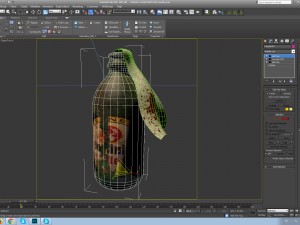 molotov coctail Modello 3D