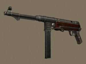 mp40 Modèle 3D