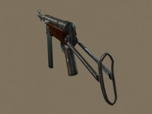 mp40 3D 模型