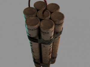 dynamite wwii Modelo 3D