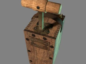 detonator 3D Model