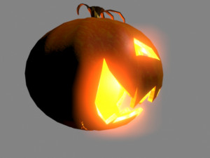 halloween pumpkins Model 3D
