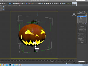 halloween pumpkins Model 3D