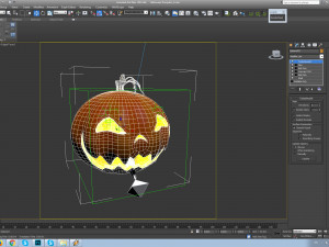 halloween pumpkins Model 3D