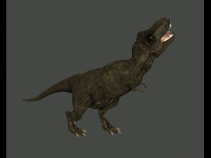 t-rex 3D-Modell