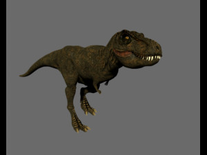 t-rex 3D-Modell