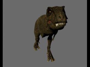 t-rex 3D-Modell