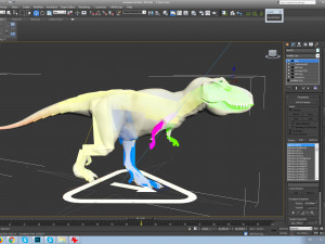 t-rex 3D-Modell