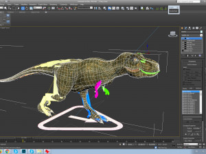 t-rex 3D-Modell