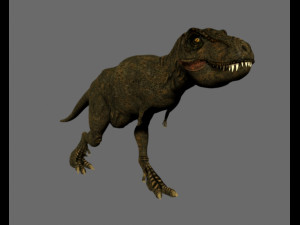 t-rex 3D-Modell