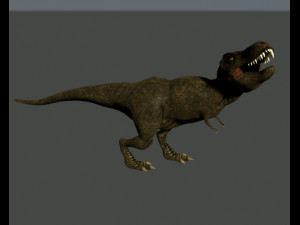 t-rex 3D-Modell