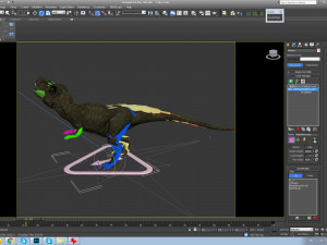t-rex 3D-Modell