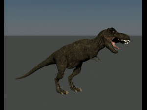 t-rex 3D-Modell