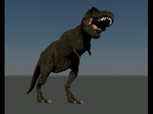 t-rex 3D-Modell