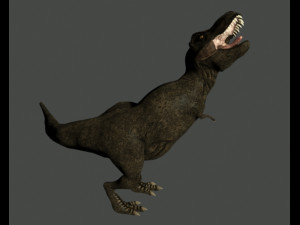 t-rex 3D-Modell