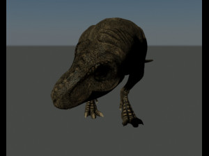 t-rex 3D-Modell