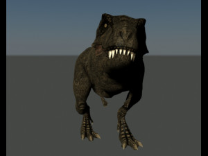 t-rex 3D-Modell