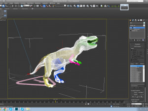 t-rex 3D-Modell