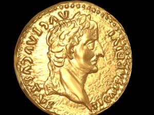 硬币 3D 打印模型