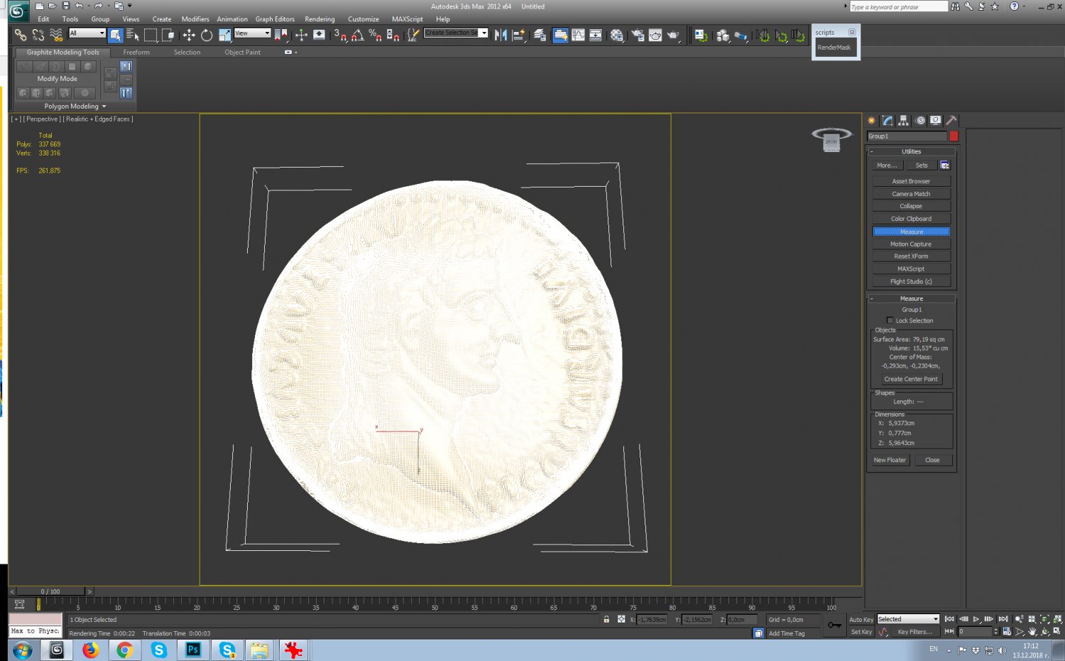Coin 3d Model In Coins And Badges 3dexport