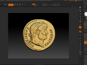 avgust 3d print coin 3D 打印模型
