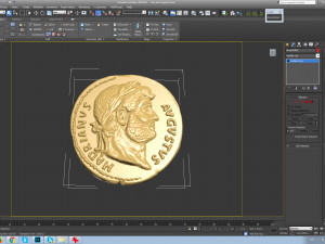 avgust 3d print coin 3D 打印模型