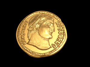 old constans coin 3D 프린트 모델