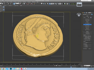 old constans coin 3D 프린트 모델