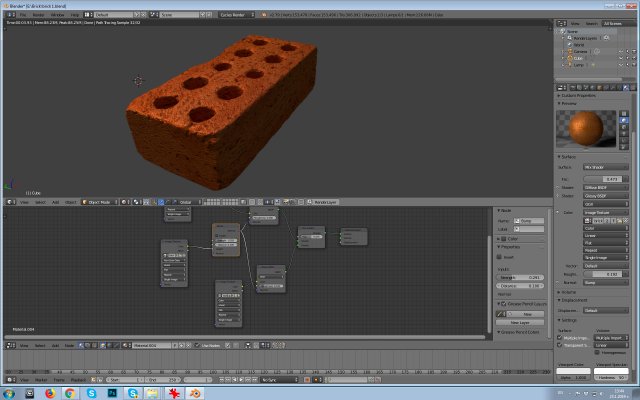 brick 3D Model .c4d .max .obj .3ds .fbx .stl .blend 