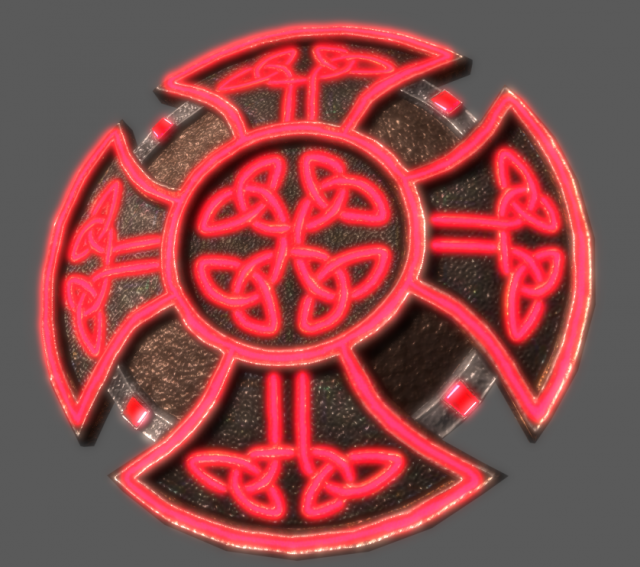 fantastic shield Modelo 3D .c4d .max .obj .3ds .fbx .stl .blend 