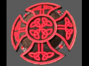 fantastic shield 3D Модель