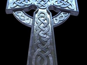 凯尔特十字 3D 打印模型