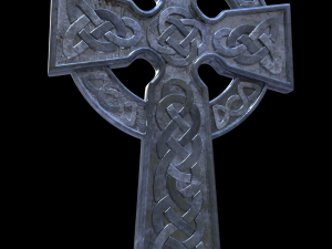 celtic cross 3Dプリントモデル