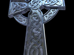celtic cross 3D Print Model