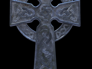 celtic cross 3Dプリントモデル
