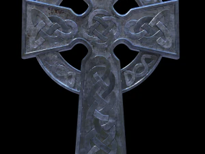 celtic cross 3D Print Model