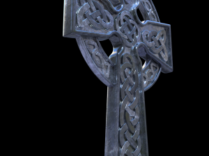 celtic cross 3Dプリントモデル