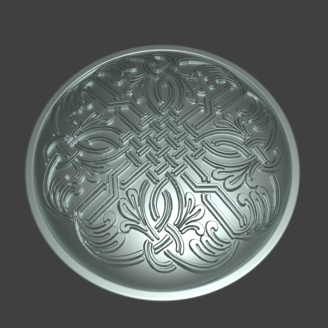 jewelry relief 3D 打印模型 .c4d .max .obj .3ds .fbx .stl .blend 