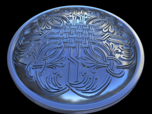 jewelry relief 3D 打印模型
