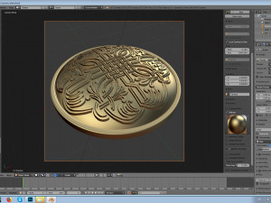 jewelry relief 3D 打印模型