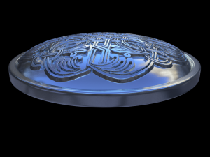 jewelry relief 3D 打印模型