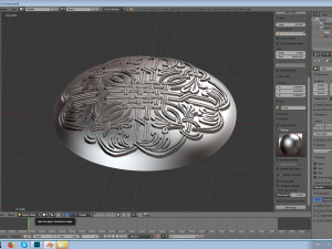 jewelry relief 3D 打印模型