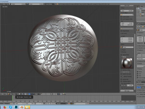 jewelry relief 3D 打印模型