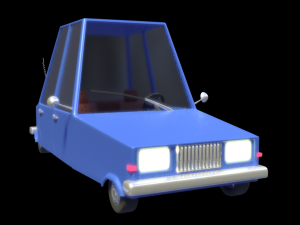 cartoon car Modèle 3D